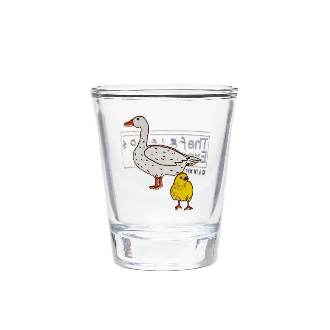 Chick And Duck Shot Glass